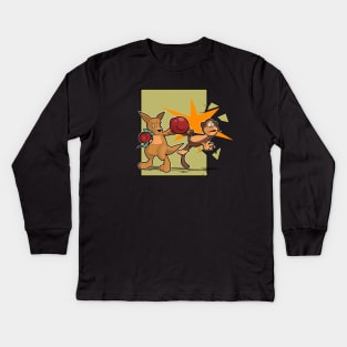 no monkeys were harmed in the making of this t-shirt. Kids Long Sleeve T-Shirt